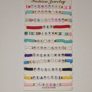 12 New Taylor Swift Eras Tour Bracelets.